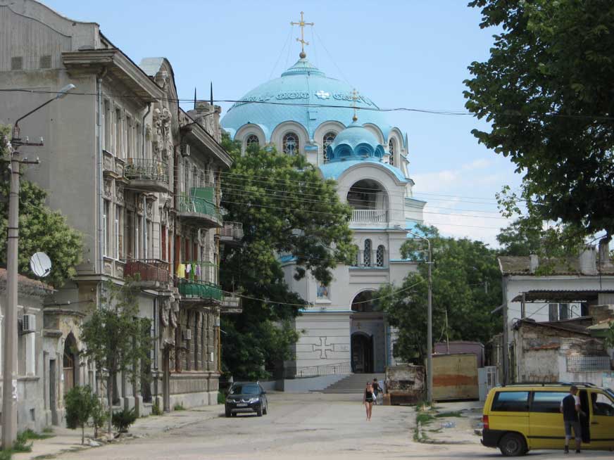 Города. Евпатория - в центре города. Шурыгин Э. 2009.